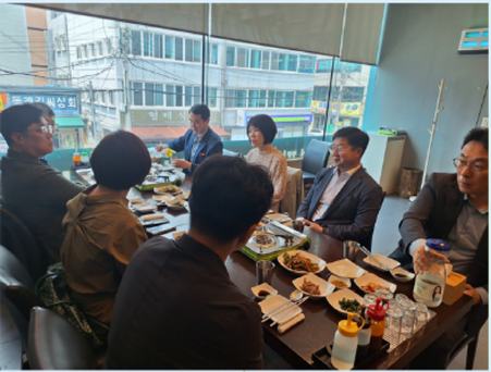 출입기자단 간담회 현장사진